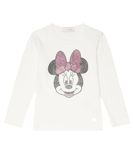 X Disney® camiseta de algodón con adornos - Monnalisa - Modalova