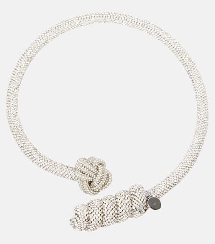 Halskette Sand mit Kristallen - Max Mara - Modalova