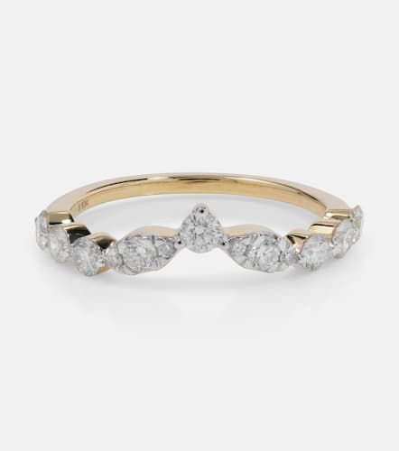 Muse Tiara 10kt ring with diamonds - Stone and Strand - Modalova