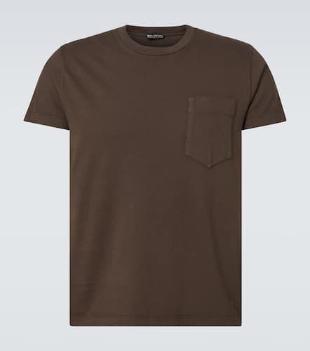 Camiseta de jersey de algodón - Tom Ford - Modalova