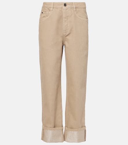 Mid-Rise Straight Jeans - Brunello Cucinelli - Modalova