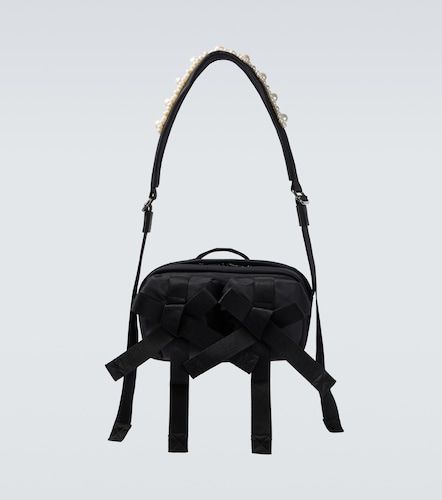 Borsa a spalla Classic Bow con perle bijoux - Simone Rocha - Modalova