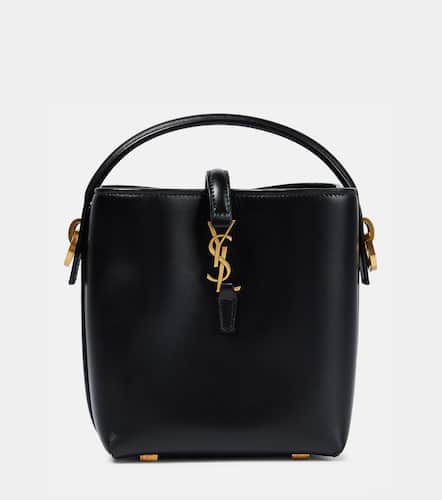 Le 37 Mini leather bucket bag - Saint Laurent - Modalova