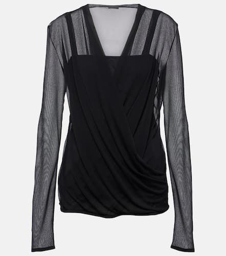 Givenchy Blusa de jersey drapeada - Givenchy - Modalova