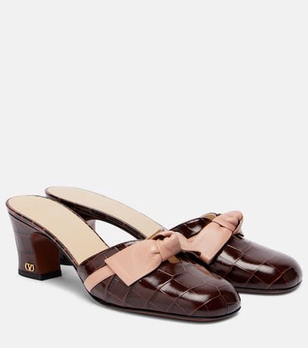 Mules Knotty 60 in pelle - Valentino Garavani - Modalova
