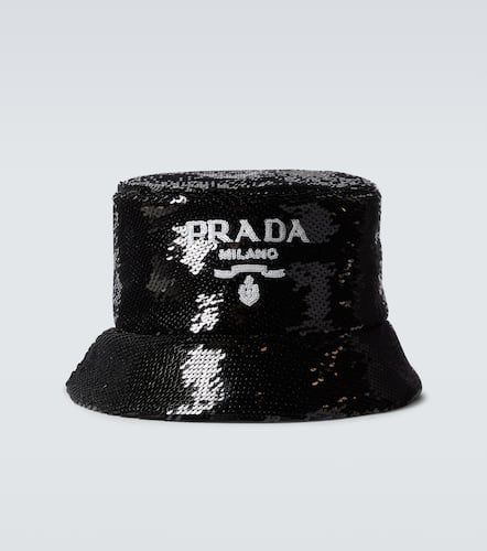 Cappello da pescatore con paillettes - Prada - Modalova