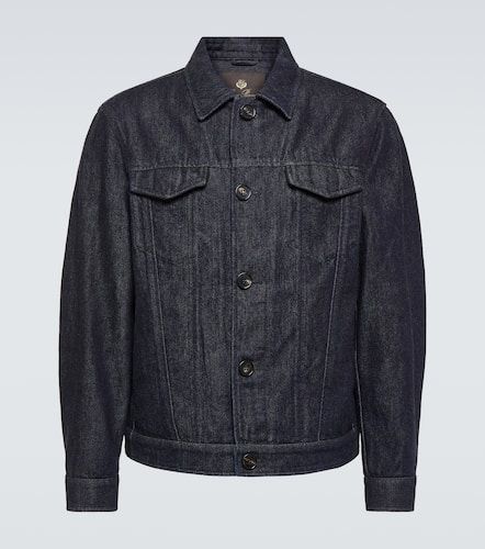 Neive denim and cashmere jacket - Loro Piana - Modalova