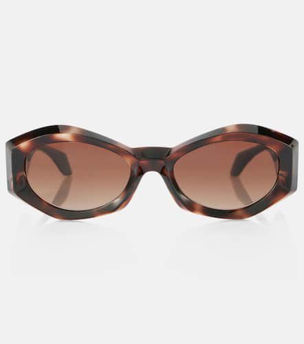 Gafas de sol ovaladas Medusa Plaque - Versace - Modalova