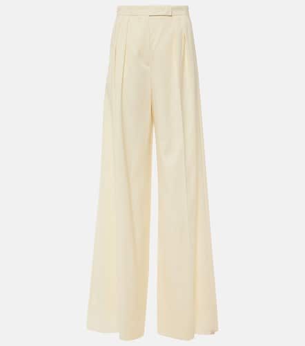 Pantalones anchos Piombo de lana virgen - Max Mara - Modalova