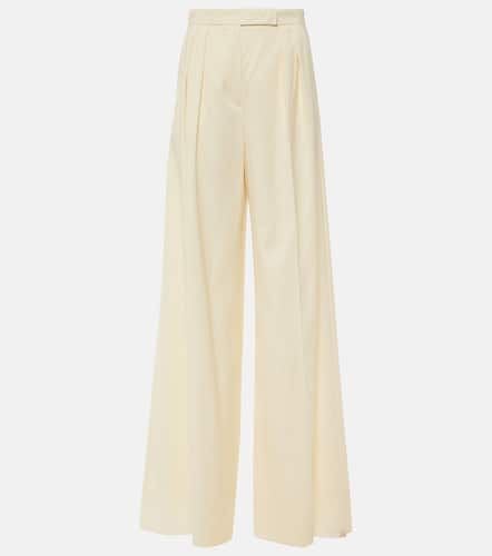 Piombo virgin wool wide-leg pants - Max Mara - Modalova