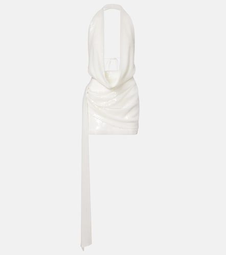 Bridal sequined open-back minidress - Alex Perry - Modalova