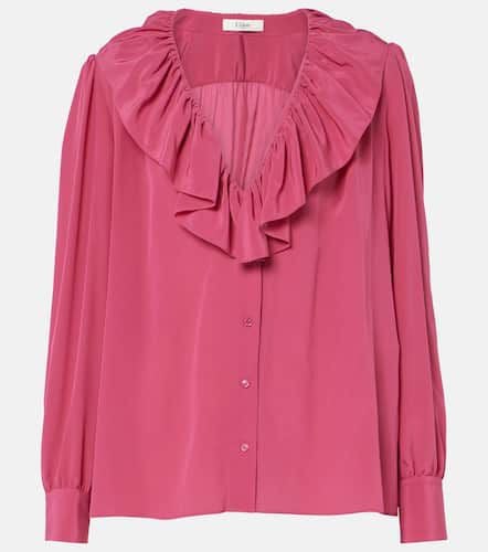 ChloÃ© Ruffled silk blouse - Chloe - Modalova