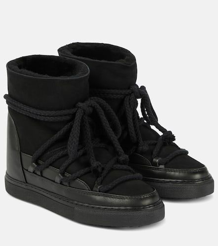 Classic Wedge suede and leather snow boots - Inuikii - Modalova
