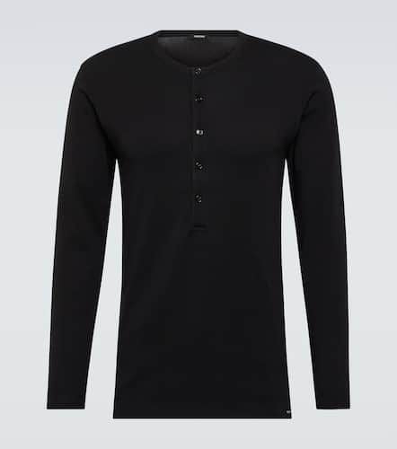 Henley-Top aus einem Baumwollgemisch - Tom Ford - Modalova