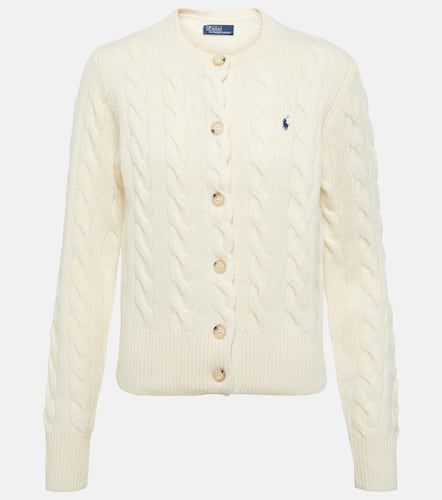 Cable-knit wool and cashmere cardigan - Polo Ralph Lauren - Modalova
