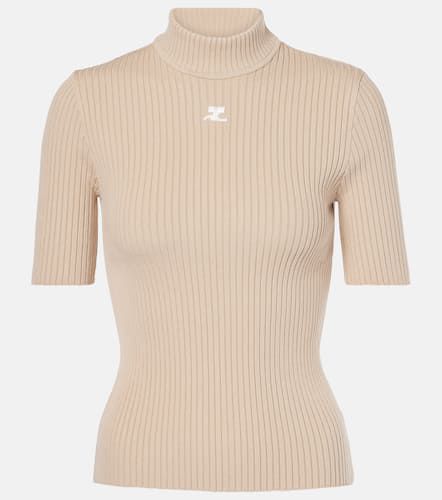 Courrèges Reedition ribbed-knit top - Courreges - Modalova