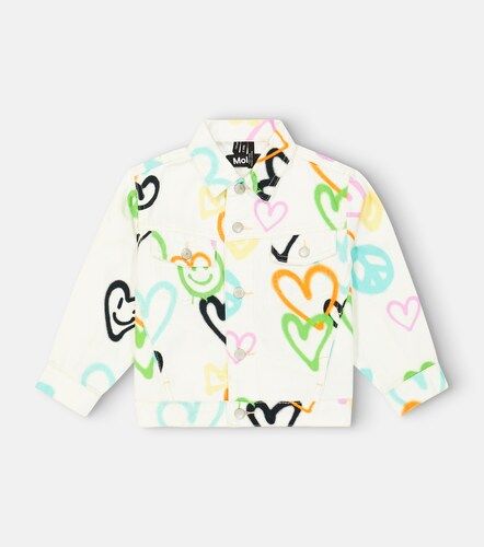 Molo Hedly printed denim jacket - Molo - Modalova