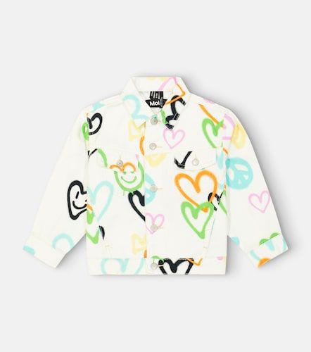 Molo Hedly printed denim jacket - Molo - Modalova
