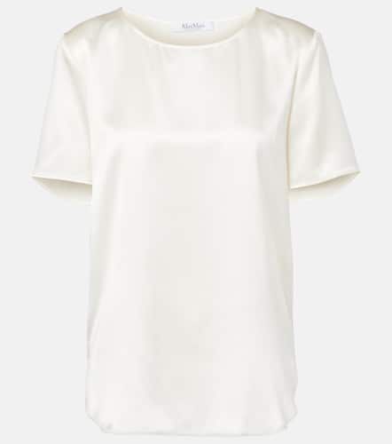 Camiseta Dida de satén de seda - Max Mara - Modalova