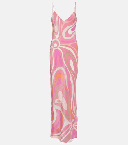 Pucci Printed silk maxi dress - Pucci - Modalova