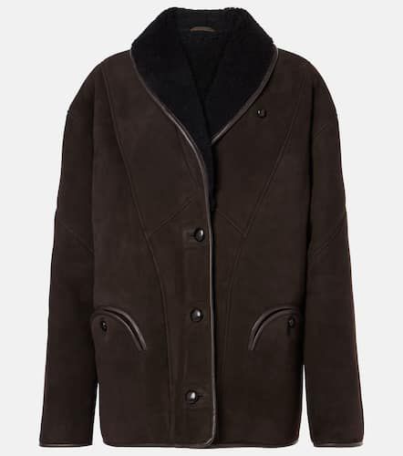 Blazé Milano Jacke Tatoosh aus Veloursleder mit Shearling - Blaze Milano - Modalova