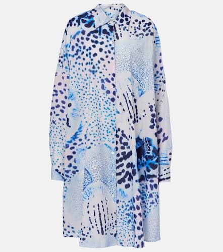 Camisa de gasa de algodón estampada - Dries Van Noten - Modalova