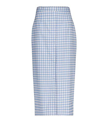 Lex gingham wool-blend pencil skirt - Altuzarra - Modalova