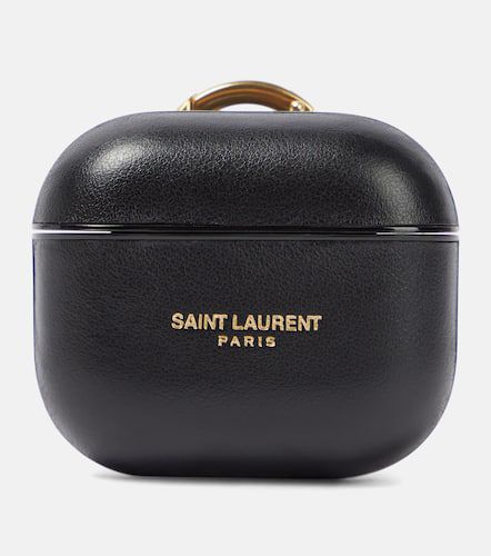 Leather AirPods Pro case - Saint Laurent - Modalova