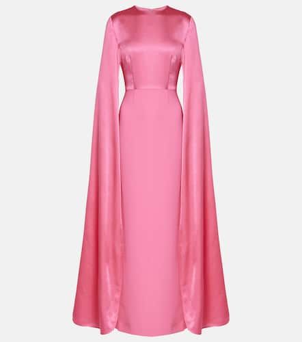 Robe longue Adley en crêpe - Solace London - Modalova