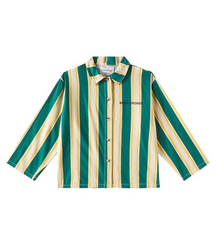 Camicia in cotone a righe - Bobo Choses - Modalova