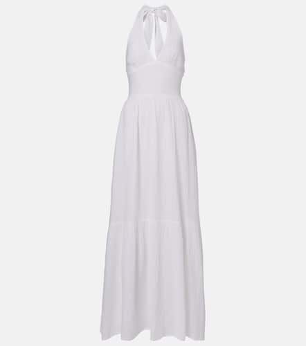 Shay halterneck cotton maxi dress - Melissa Odabash - Modalova