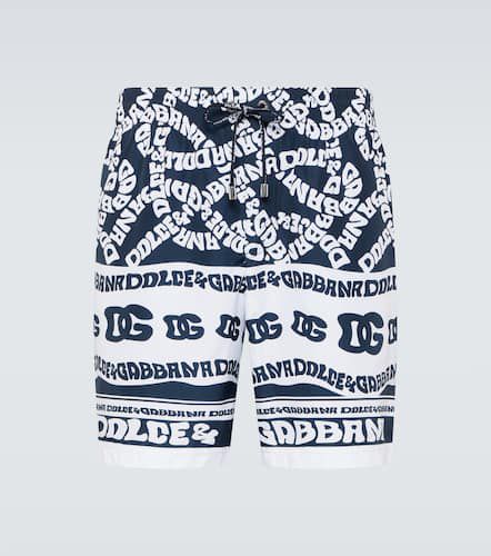 Dolce&Gabbana Printed swim trunks - Dolce&Gabbana - Modalova