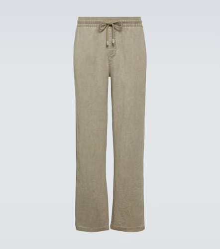 Pacha linen straight pants - Vilebrequin - Modalova