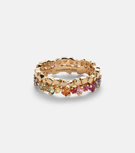 Anillo Rainbow Mini en oro de 18 ct con zafiros - Suzanne Kalan - Modalova