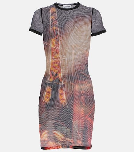 Pigalle printed mesh minidress - Jean Paul Gaultier - Modalova