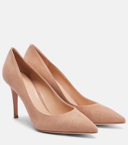 Gianvito 85 suede pumps - Gianvito Rossi - Modalova