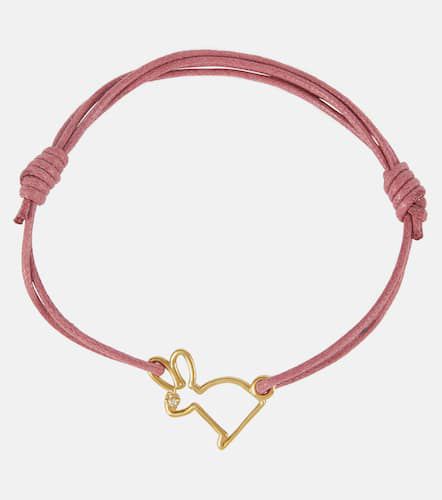 Conejito 9kt cord bracelet with diamond - Aliita - Modalova