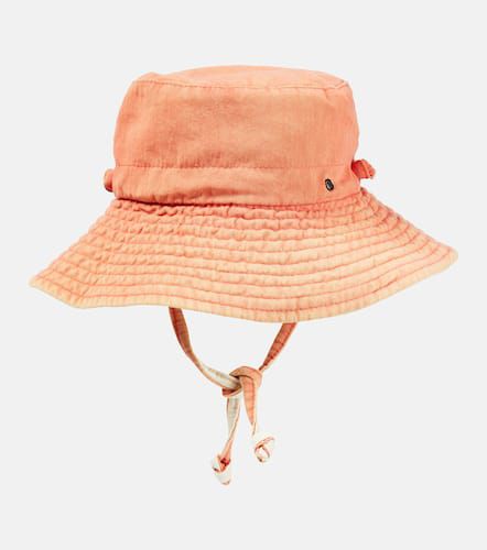 Charlotte reversible cotton bucket hat - Maison Michel - Modalova