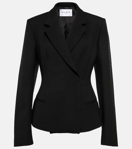 Alaïa Blazer aus Schurwolle - Alaia - Modalova