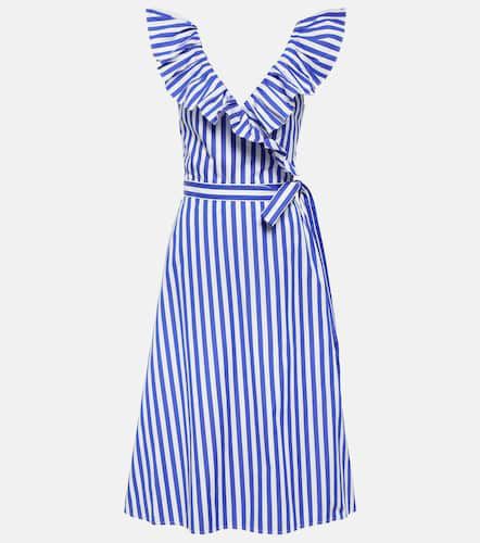 Striped cotton midi dress - Polo Ralph Lauren - Modalova