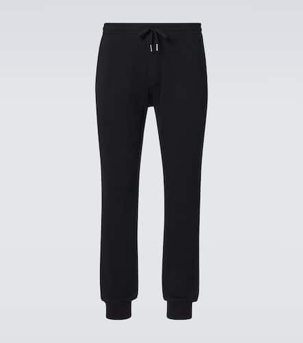 Pantaloni sportivi in jersey di misto cotone - Tom Ford - Modalova