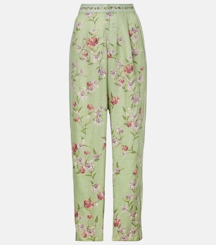 Pantalon ample Florecer Honeysuckle en lin - Agua by Agua Bendita - Modalova