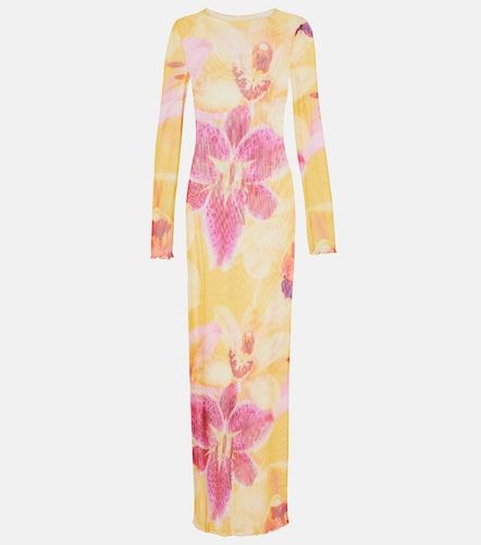 Same Floral mesh maxi dress - Same - Modalova