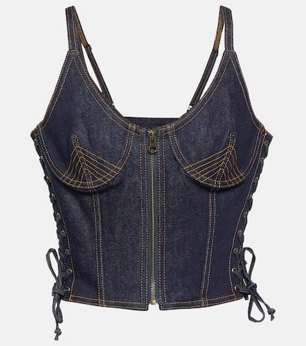 Jean Paul Gaultier Denim bustier - Jean Paul Gaultier - Modalova