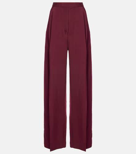 Pantalones anchos de tiro alto - Victoria Beckham - Modalova