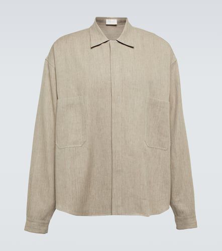 Amoneto linen and cashmere blouson jacket - The Row - Modalova