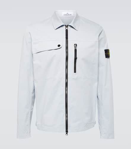 Compass cotton-blend overshirt - Stone Island - Modalova