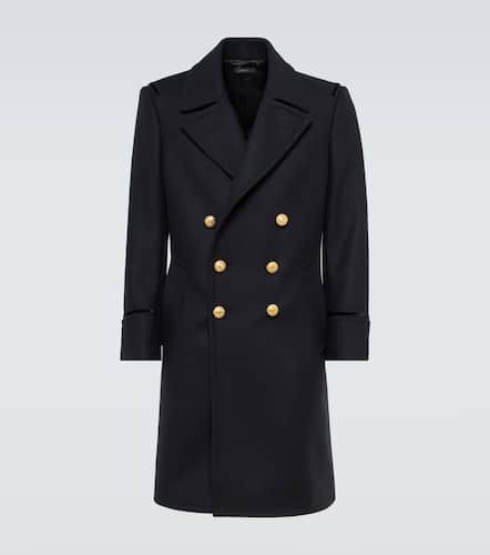 Tom Ford Felted wool twill coat - Tom Ford - Modalova