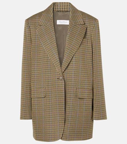 Atlanta houndstooth wool-blend blazer - Max Mara - Modalova