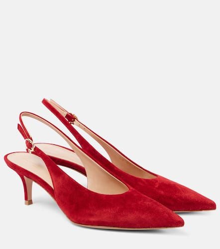 Robbie suede slingback pumps - Gianvito Rossi - Modalova